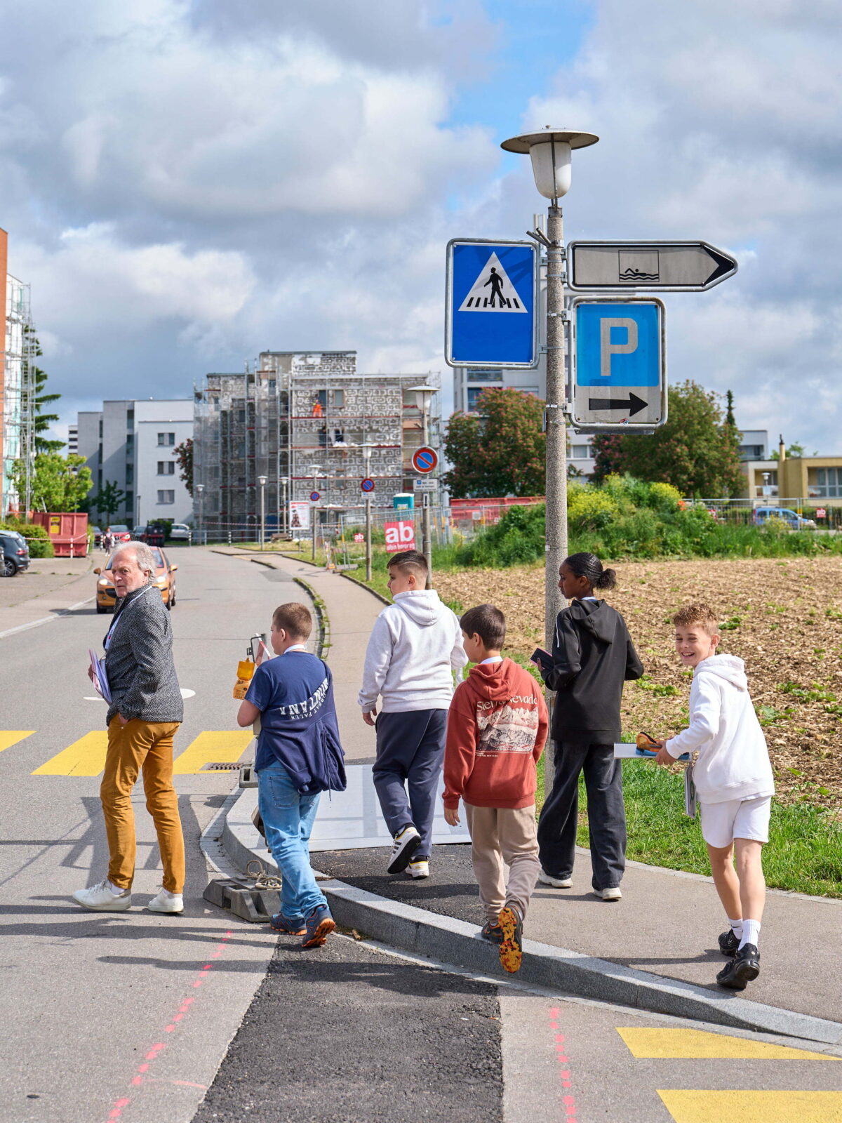 Die Quartierforscher:innen sind unterwegs
