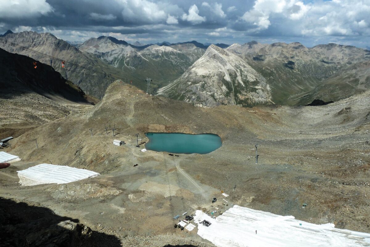 Alpine Landschaften profilieren