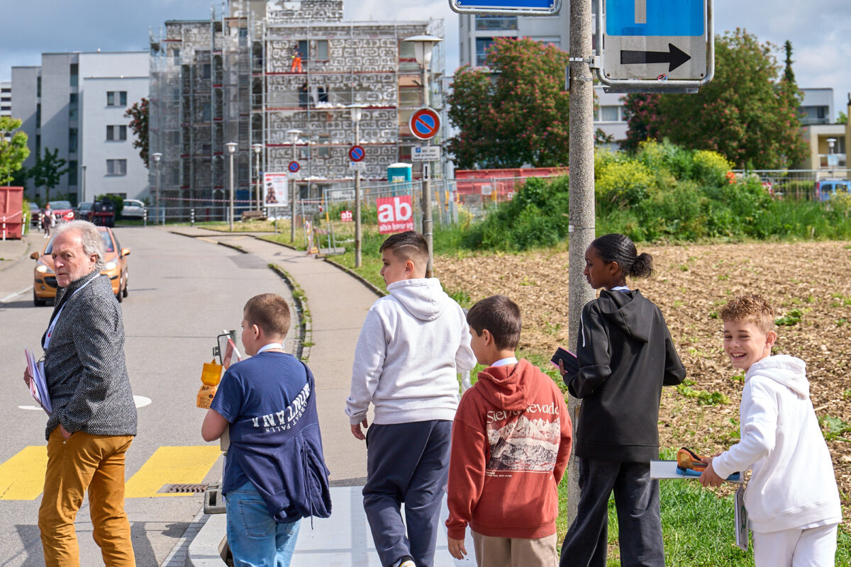 Die Quartierforscher:innen sind unterwegs