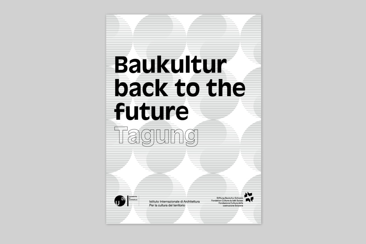 Neuerscheinung Publikation «Baukultur back to the future»