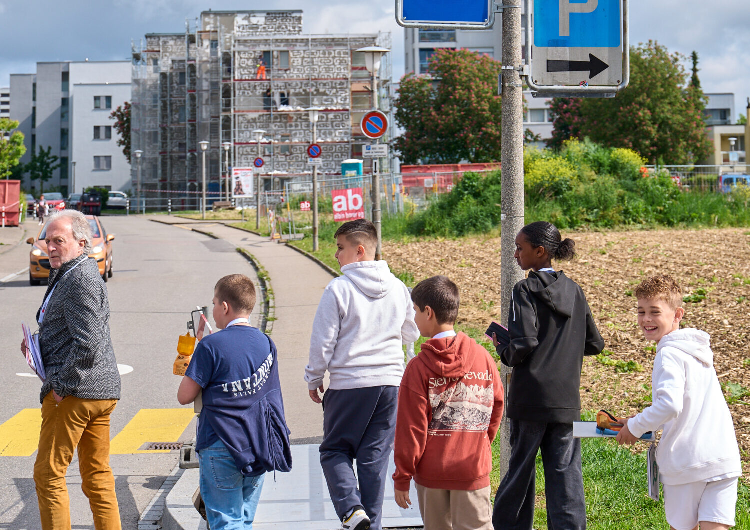 Die Quartierforscher:innen sind unterwegs