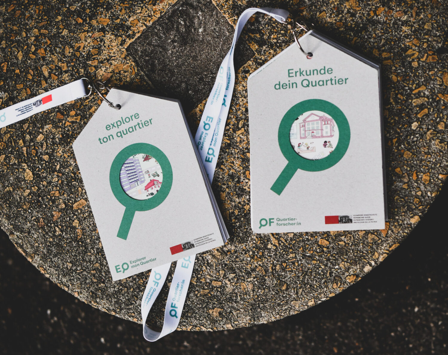 Die Quartierforscher:innen sind unterwegs